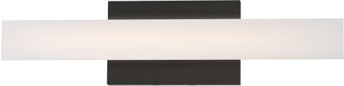 Maxim Lighting 59101CLFTBK Vogue Contemporary Black LED 5" Bath Lighting