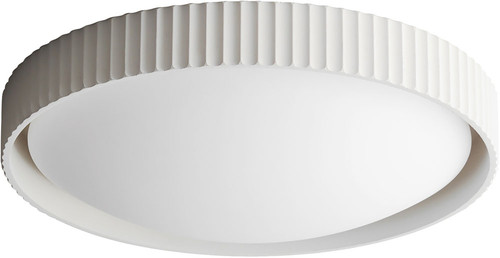 ET2 Lighting E25059-CHK Souffle Modern Chaulk White LED Flush Mount Lighting