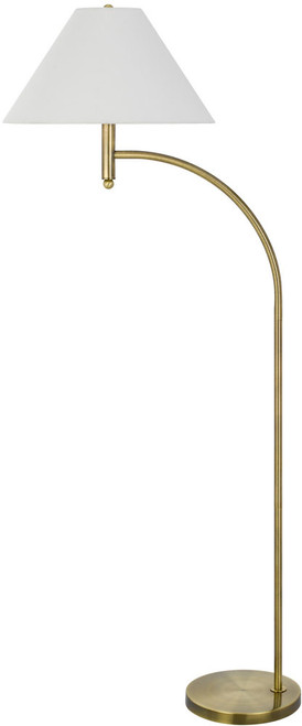 Cal Lighting BO-3242FL-AB Mosley Antique Brass Arc Floor Lamp Lighting