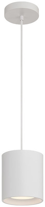 Access Lighting 29301LEDDCS-WH/ACR Bongo Modern White LED Mini Drop Ceiling Lighting