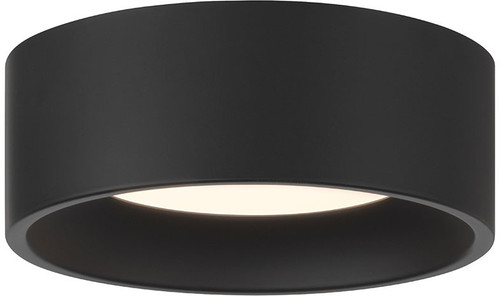 Access Lighting 29290LEDDCS-BL/ACR Bongo Contemporary Black LED Flush Mount Light Fixture