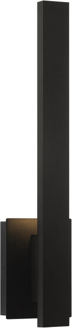 Access Lighting 20005LEDMG-BL/FST Cannon Modern Black LED Outdoor Wall Lighting Fixture