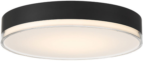 Access Lighting 49940LEDDCS-MBL/ACR Mona Contemporary Matte Black LED 16" Ceiling Lighting