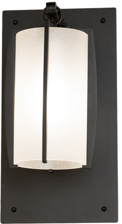 Meyda Custom 288296 Cilindro Traditional Solar Black Lighting Wall Sconce