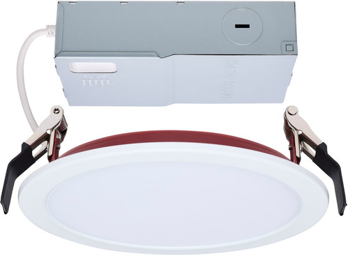 Nuvo Lighting S11866R1 White / Red LED 6" Remote Driver Recessed Light Insert