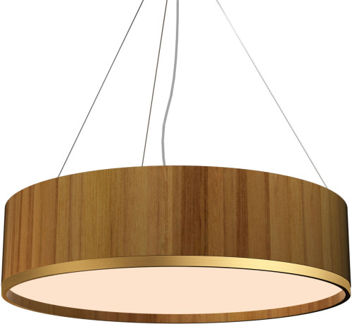 Accord Lighting 1555LED Cylindrical Contemporary LED 39.5" Drum Hanging Light