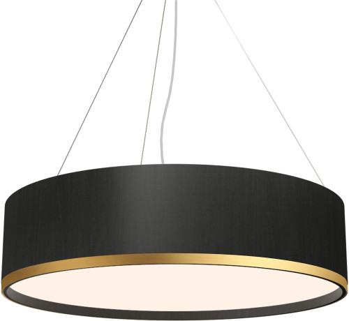Accord Lighting 1550 Cylindrical Modern 20" Drum Hanging Lamp