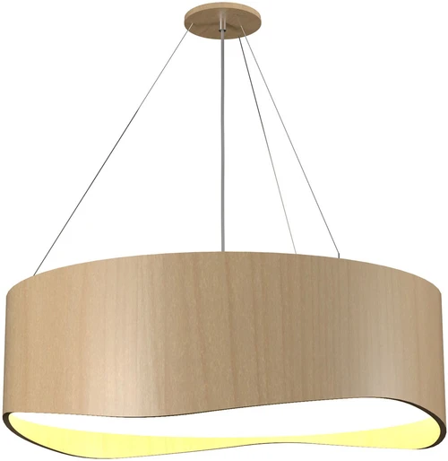 Accord Lighting 1592LED Horizon Contemporary LED 39.5" Drum Pendant Hanging Light