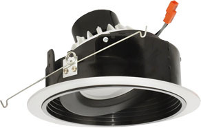 Elco EL376CT5 White LED 6" Round Baffle Recessed Light Insert