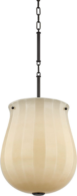 Hudson Valley Lighting 3113-DB Nevins Contemporary Distressed Bronze Hanging Pendant Light