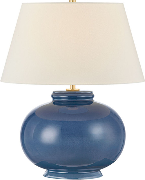 Hudson Valley Lighting L3422-AGB/CPE Moodus Modern Aged Brass Side Table Lamp