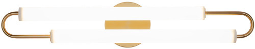 Bethel International RL01W30BR Modern Stain Brass LED Bath Lighting