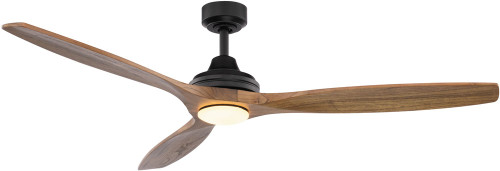 Vaxcel F0141 Niles Modern Black LED 60" Ceiling Fan