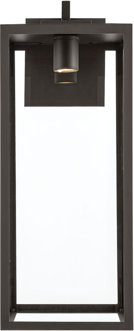 Kichler Lighting 59114OZDS Branner Contemporary Olde Bronze 30" Exterior Lamp Sconce