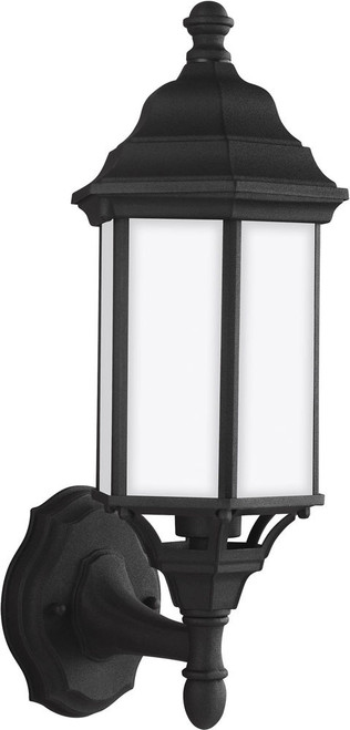 Generation Lighting 8538751-12 Sevier Black Outdoor Sconce Lighting
