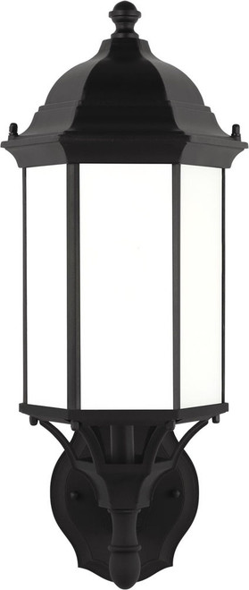 Generation Lighting 8838751-12 Sevier Black Outdoor Wall Light Fixture