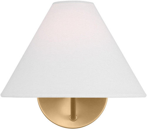 Visual Comfort Studio DJW1001SB Burke Contemporary Satin Brass Bathroom Lighting Fixture