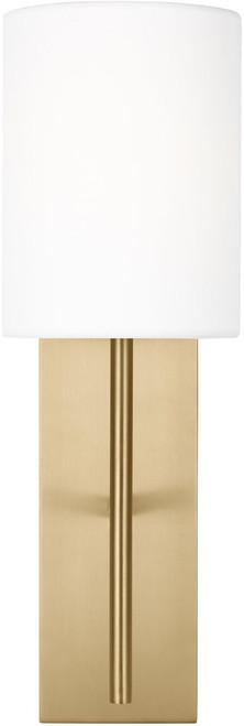 Visual Comfort Studio BW1021BBS Key Contemporary Burnished Brass Wall Light Fixture