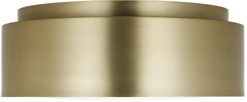 Visual Comfort Studio DJF1042SB Dartmore Modern Satin Brass Flush Mount Lighting