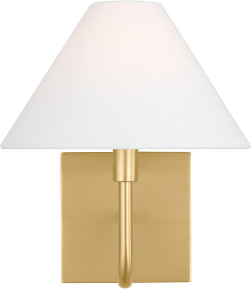 Visual Comfort Studio DJW1081SB Eldon Contemporary Satin Brass Bathroom Light Fixture