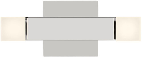 Visual Comfort Studio DJV1051CH-L1 Brander Modern Chrome LED 11.5" Bath Lighting