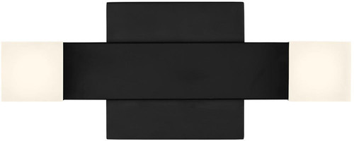 Visual Comfort Studio DJV1051MBK-L1 Brander Contemporary Midnight Black LED 11.5" Bathroom Light