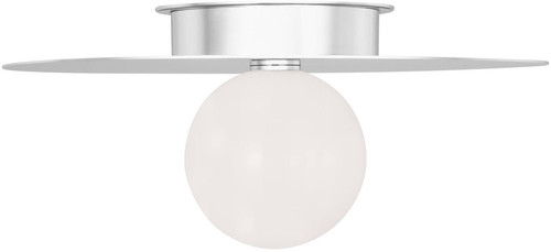 Visual Comfort Studio KF1021PN Nodes Modern Polished Nickel 17.5" Ceiling Lighting Fixture