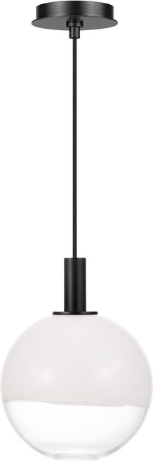Visual Comfort Studio SLP1001AI Torian Modern Aged Iron Mini Drop Lighting