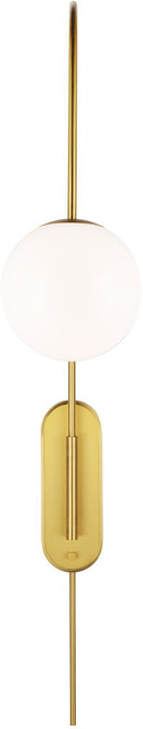 Visual Comfort Studio KSW1171BBS Noemie Modern Burnished Brass Wall Lighting