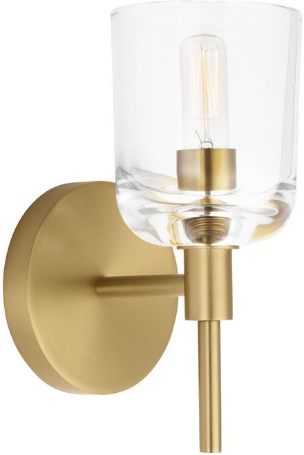 Visual Comfort Studio TFV1001BBS Hartley Contemporary Burnished Brass Bathroom Vanity Light Fixture
