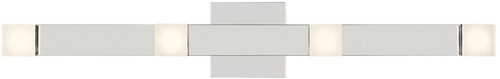 Visual Comfort Studio DJV1071CH-L1 Brander Modern Chrome LED 30.5" Vanity Light Fixture