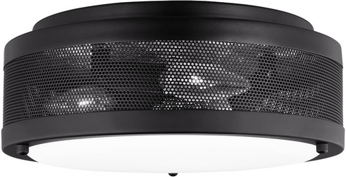 Visual Comfort Studio 7532003EN-112 Vander Modern Midnight Black Flush Lighting