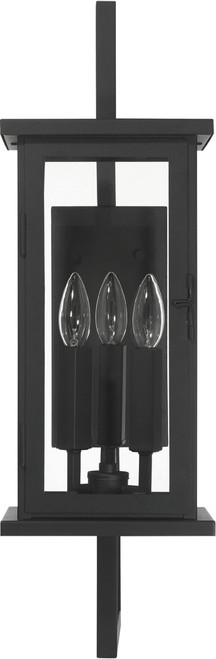 Craftmade ZA8010-TB Jordan Contemporary Textured Black 25" Exterior Light Sconce