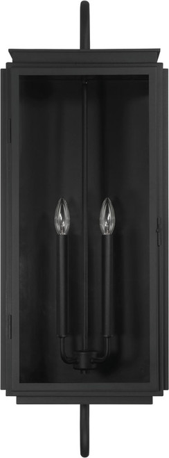 Craftmade ZA7730-TB Irving Contemporary Textured Black 38" Outdoor Lighting Wall Sconce