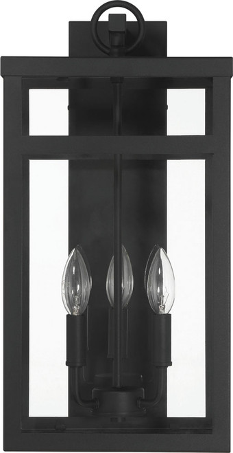 Craftmade ZA7914-TB O'Neal Contemporary Textured Black 20" Outdoor Lamp Sconce