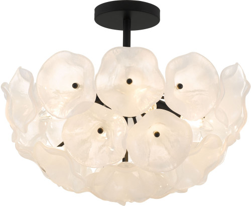 Quoizel Lighting AUD1718MBK Audrey Modern Matte Black 19" Pendant Light 