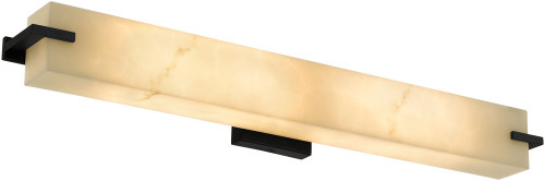 Quoizel Lighting SERA8632MBK Seraphine Modern Matte Black 32" Vanity Lighting Fixture 
