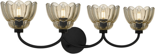 Quoizel Lighting WHP8631MC Whitecap Contemporary Mottled Cocoa 4-Light Bath Light Fixture 