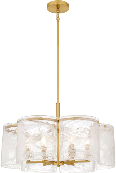 Quoizel Lighting MAI2824BRG Maisie Contemporary Brushed Gold 24" Drop Lighting Fixture 