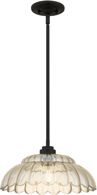 Quoizel Lighting WHP1814MC Whitecap Contemporary Mottled Cocoa Ceiling Pendant Light 