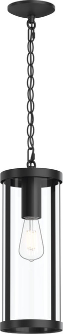 Progress Lighting P550145-31M Kagen Matte Black Outdoor Hanging Pendant Lighting 