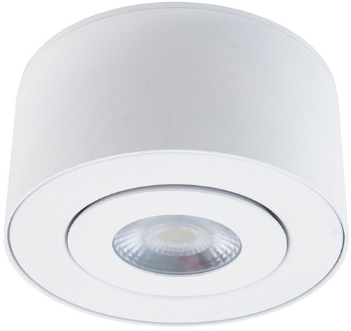 Modern Forms FM-W44205-40-WT I Spy Contemporary White LED Outdoor Flush Mount Light Fixture 