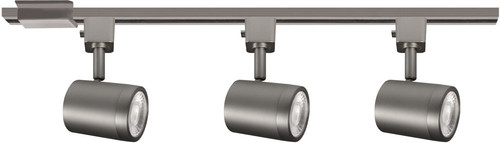 WAC Lighting H-8010/3-CS-BN Charge Brushed Nickel LED Home Track Lighting 