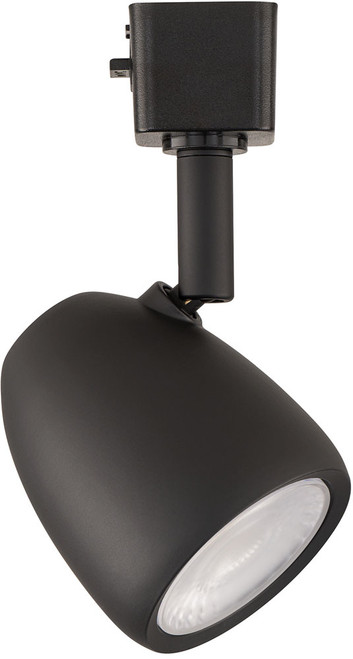 WAC Lighting J-7010-CS-BK Bullet Black LED Home Track Lighting Head 