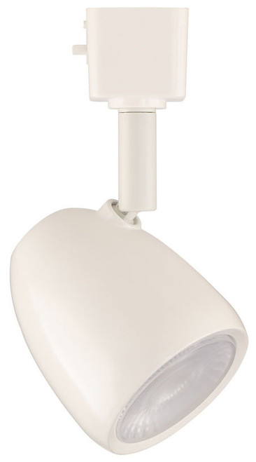 WAC Lighting L-7010-CS-WT Bullet White LED Track Lighting Head 