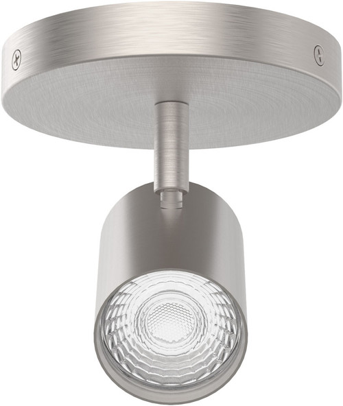 WAC Lighting TK-260501-CS-BN Pipe Brushed Nickel LED Track Lighting Fixture Head 