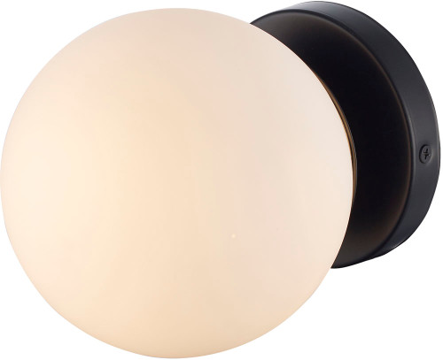 Trans Globe Lighting 22751 BK Terra Modern Black Wall Mounted Lamp 