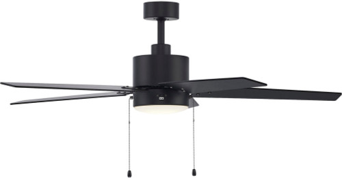 Trans Globe Lighting F-1055 BK Ronan Black LED 52" Home Ceiling Fan 