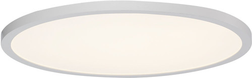 Trans Globe Lighting LED-50098 WH Palomino Contemporary White LED Flush Lighting 