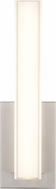 Trans Globe Lighting LED-22900 BN Slate Contemporary Brushed Nickel LED Lamp Sconce 